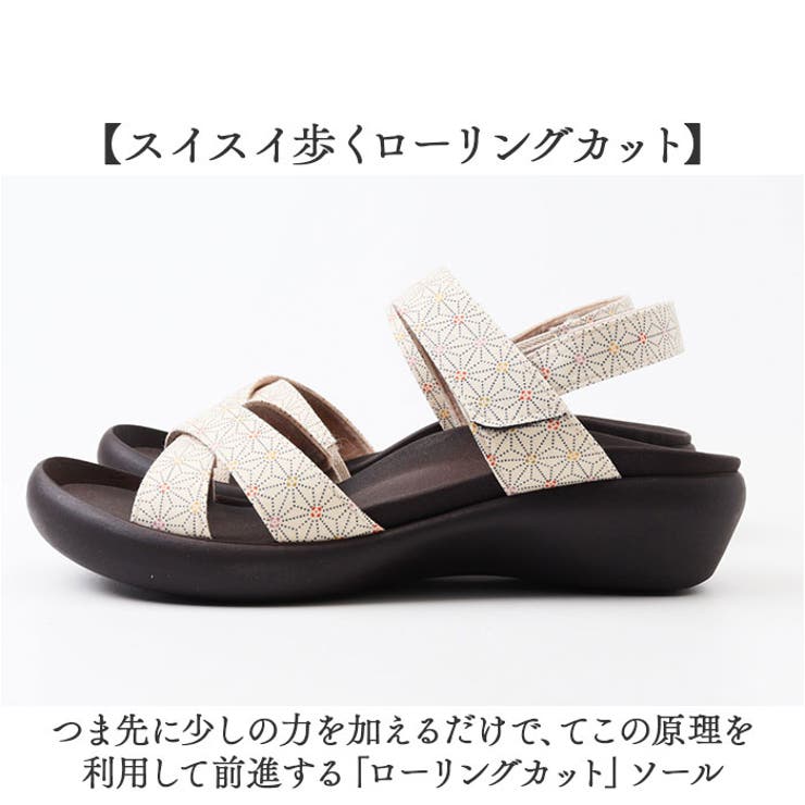 RegettaCanoe リゲッタカヌー 和柄サンダル | BACKYARD FAMILY | 詳細画像7 