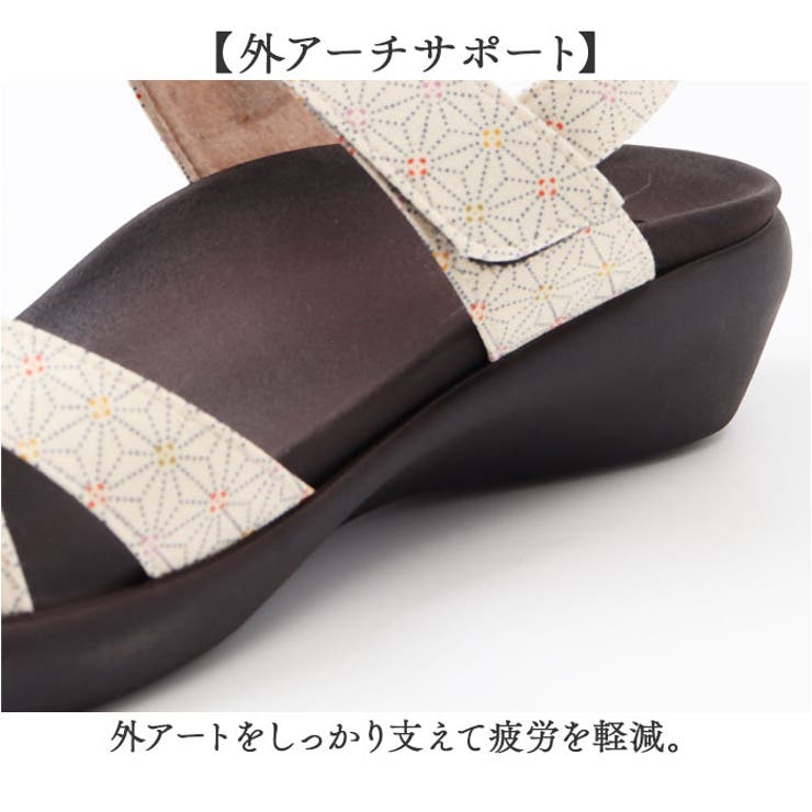 RegettaCanoe リゲッタカヌー 和柄サンダル | BACKYARD FAMILY | 詳細画像10 