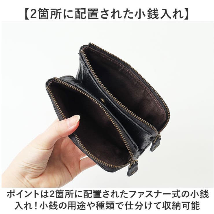 Control crass ダブルジップ 本革 折り財布 | BACKYARD FAMILY | 詳細画像3 