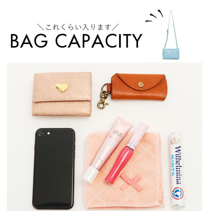 シュリンクレザー 2連ショルダーバッグ | BACKYARD FAMILY | 詳細画像15 