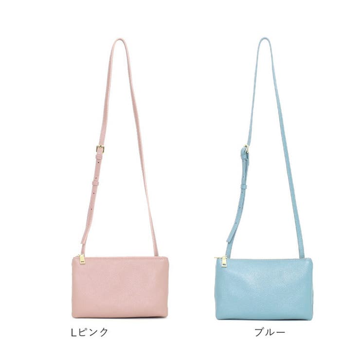 シュリンクレザー 2連ショルダーバッグ | BACKYARD FAMILY | 詳細画像17 