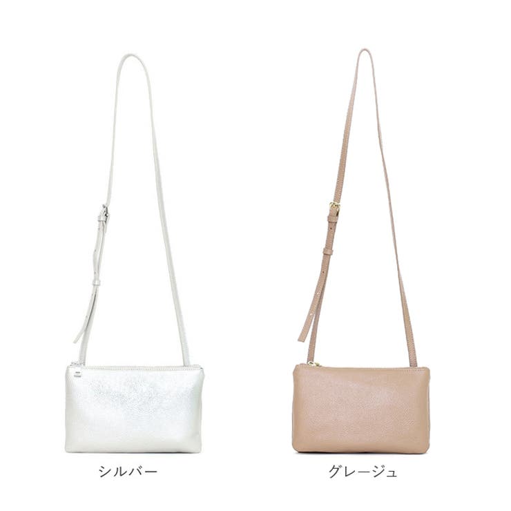 シュリンクレザー 2連ショルダーバッグ | BACKYARD FAMILY | 詳細画像18 