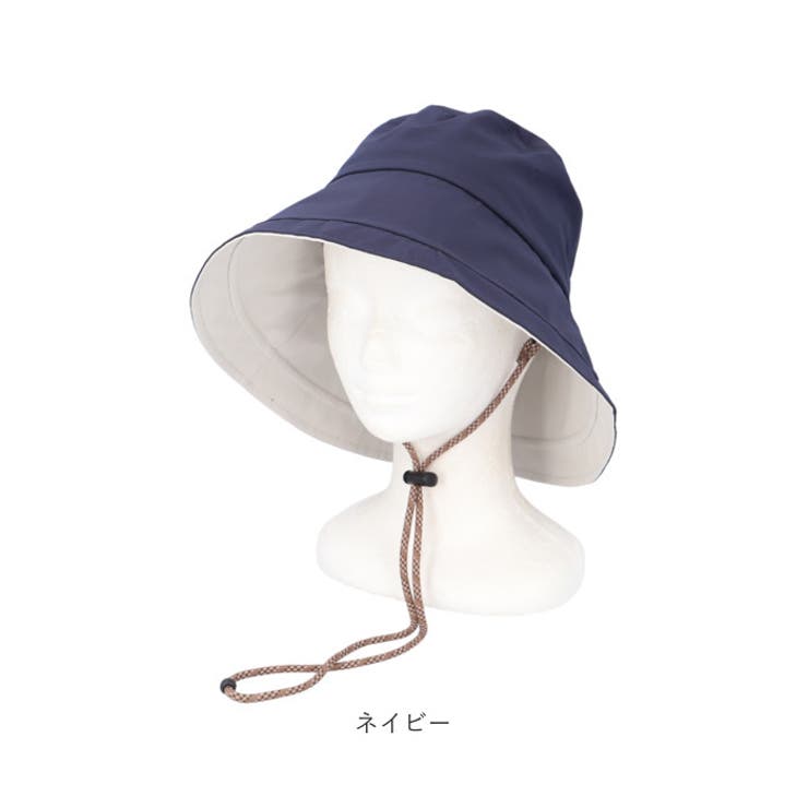 1級遮光遮熱撥水 ロングブリム切替ハット | BACKYARD FAMILY | 詳細画像16 