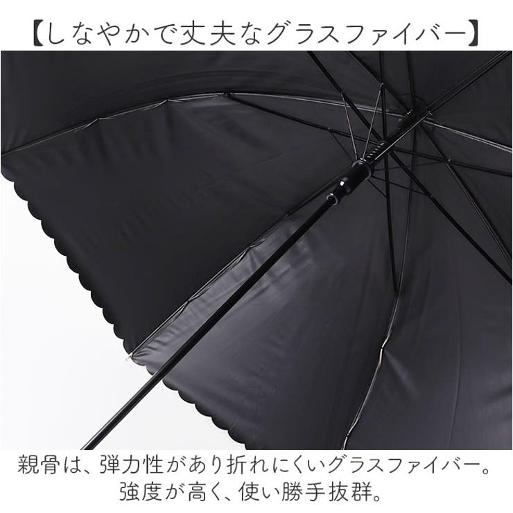 晴雨兼用傘 ブラックコーティング ドームタイプ | BACKYARD FAMILY | 詳細画像8 