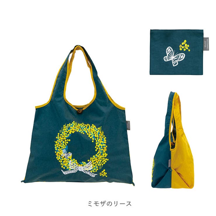 familiar 刺繍トートバッグ 女の子と洋服 刺繍ナイロントート ＠（トートバッグ）｜Three Four Time