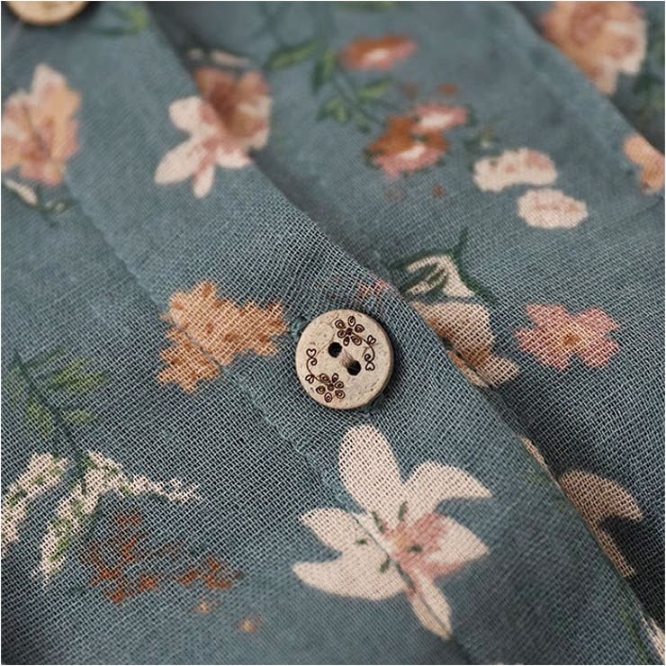 ブラウス シャツ 花柄 レディース 長袖 森ガール | BACKYARD FAMILY | 詳細画像10 