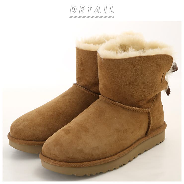 UGG アグ W MINI BAILEY BOW II[品番：BCYW0007096]｜BACKYARD  FAMILY（バックヤードファミリー）のレディースファッション通販｜SHOPLIST（ショップリスト）