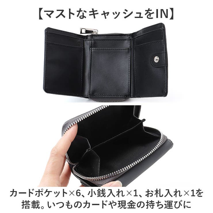 BLOOM&BRANCH 別注 ラウンドウォレットバッグ