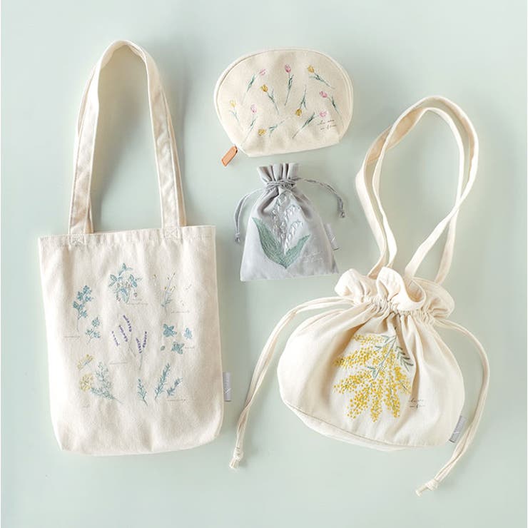 ito＆ 刺繍シェルポーチ | BACKYARD FAMILY | 詳細画像4 