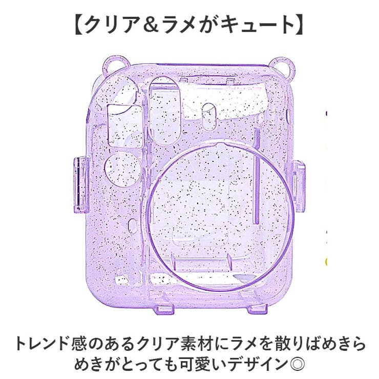 インスタントカメラチェキ用クリアケース instax mini12[品番