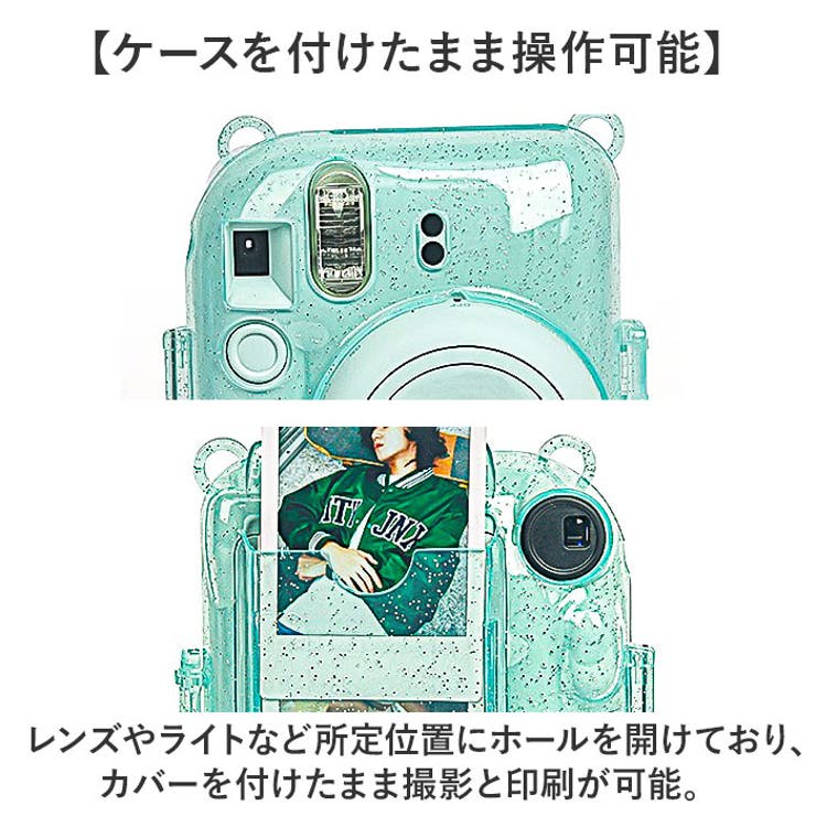 インスタントカメラチェキ用クリアケース instax mini12 | BACKYARD FAMILY | 詳細画像5 