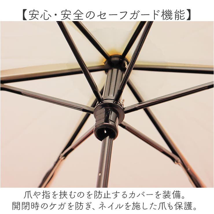 because ビコーズ クリアアンブレラ 折りたたみ傘 | BACKYARD FAMILY | 詳細画像5 