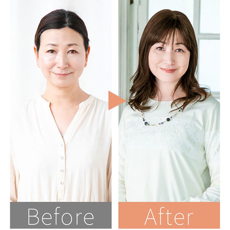 プリシラ白髪かくしウィッグ 人毛100% ロング ST-102 | BACKYARD FAMILY | 詳細画像3 