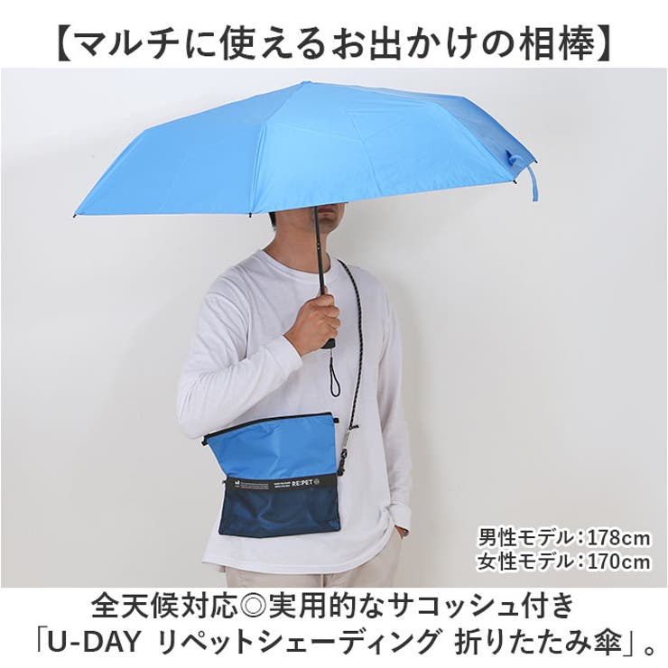 U-DAY リペットシェーディング 折りたたみ傘 | BACKYARD FAMILY | 詳細画像2 
