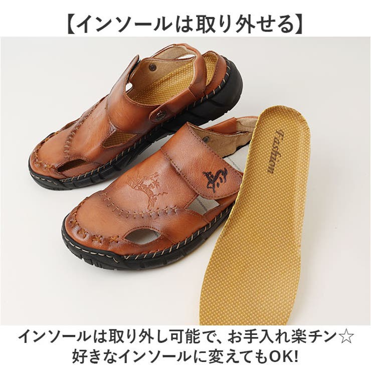 メンズサンダル レザー | BACKYARD FAMILY | 詳細画像10 