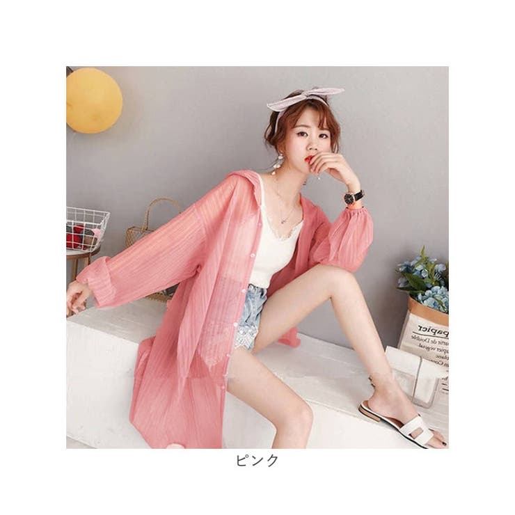 パーカー 紫外線対策 薄手 | BACKYARD FAMILY | 詳細画像12 