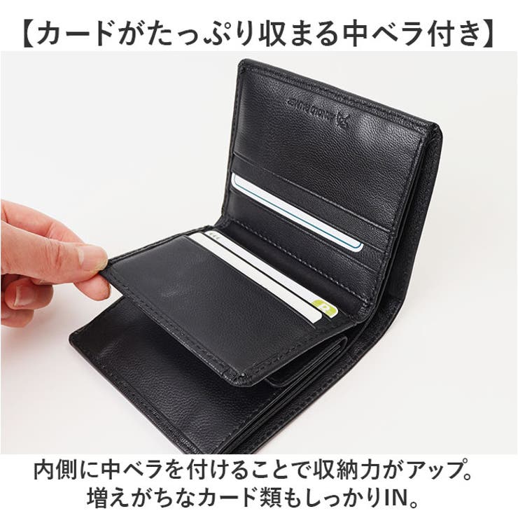 ArnoldPalmer 中ベラ付二つ折り財布 | BACKYARD FAMILY | 詳細画像4 