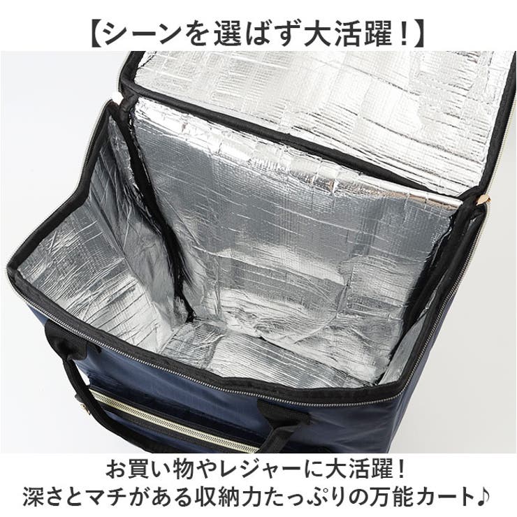 折り畳み ショッピングカート 収納便利 大容量 保冷 | BACKYARD FAMILY | 詳細画像3 