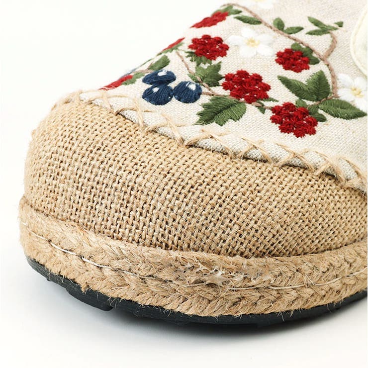 スリッポン シューズ 花柄刺繍 | BACKYARD FAMILY | 詳細画像11 