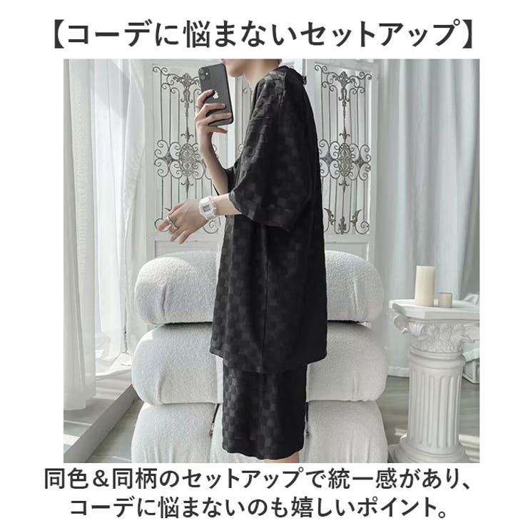 セットアップ メンズ Tシャツ ショートパンツ | BACKYARD FAMILY | 詳細画像4 