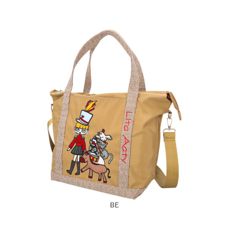 Lyre リタちゃん ナイロントートバッグ[品番：BCYW0038225]｜BACKYARD