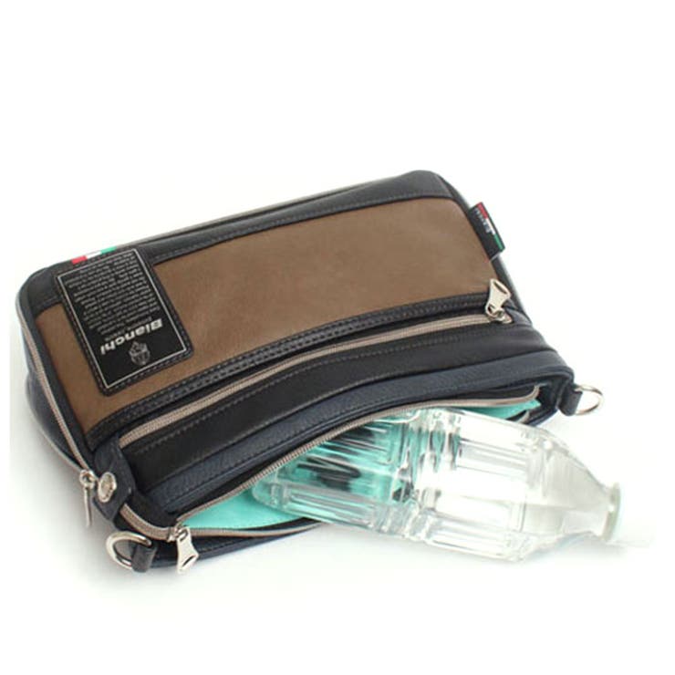 Bianchi ビアンキ TBPI-10 PUレザー ミニショルダーバッグ[品番