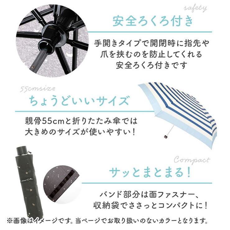 amusant sous la pluie 耐風折りたたみ傘 55cm | BACKYARD FAMILY | 詳細画像15 