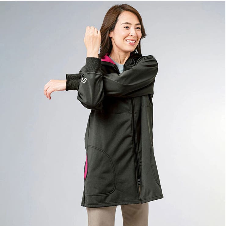 人気提案 FILA】防風ロング丈パーカー[品番：BCYW0036431]｜BACKYARD ジャケット・アウター