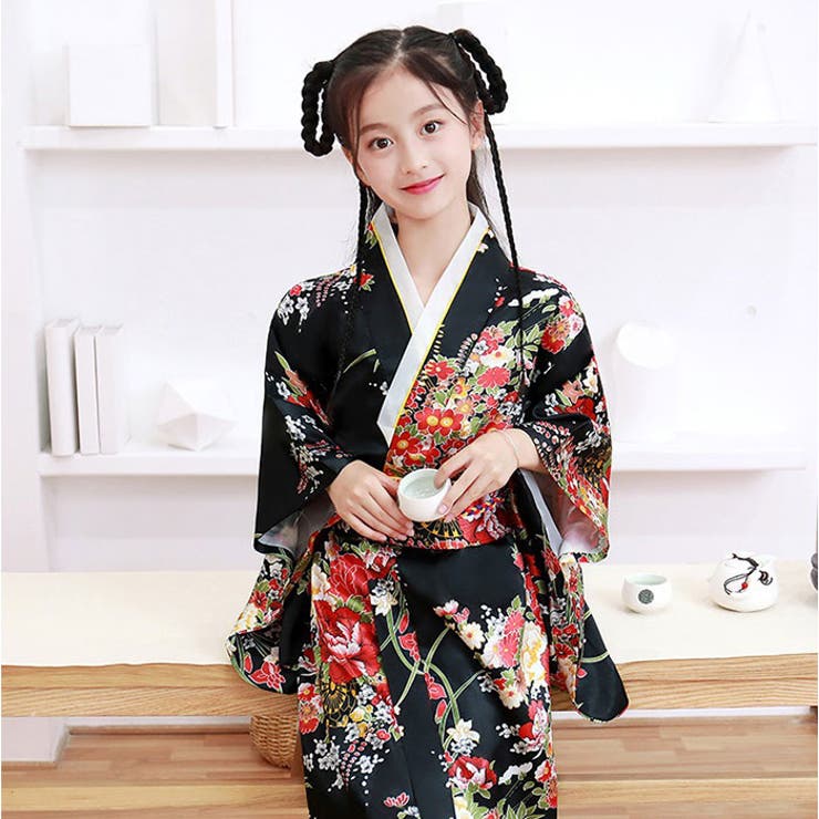キッズ 花魁風 着物 ドレス かわいい | BACKYARD FAMILY | 詳細画像3 