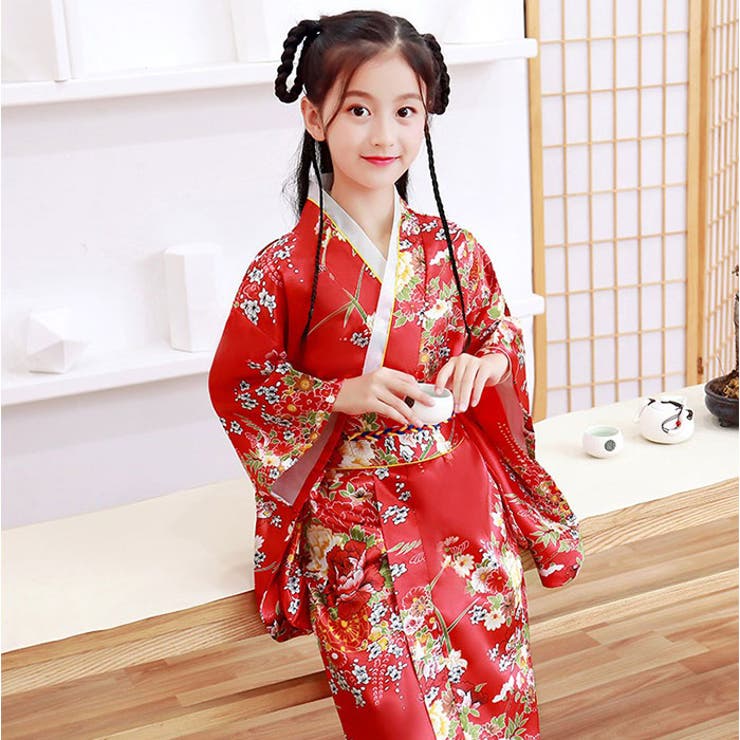 キッズ 花魁風 着物 ドレス かわいい | BACKYARD FAMILY | 詳細画像4 