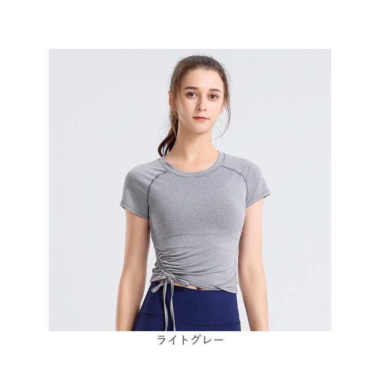 ヨガウェア Tシャツ 運動 | BACKYARD FAMILY | 詳細画像12 