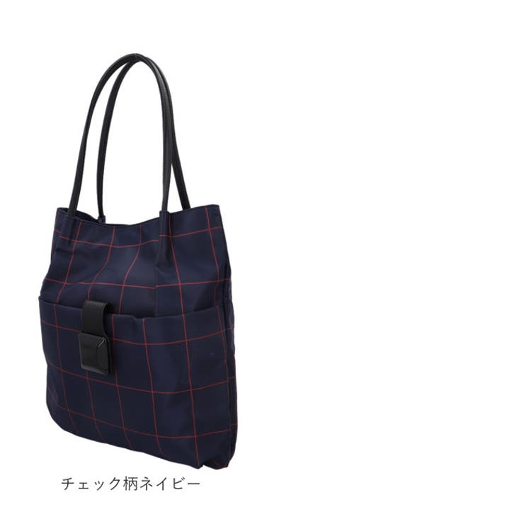 ブラックスクエアナイロンシンプルトート | BACKYARD FAMILY | 詳細画像17 