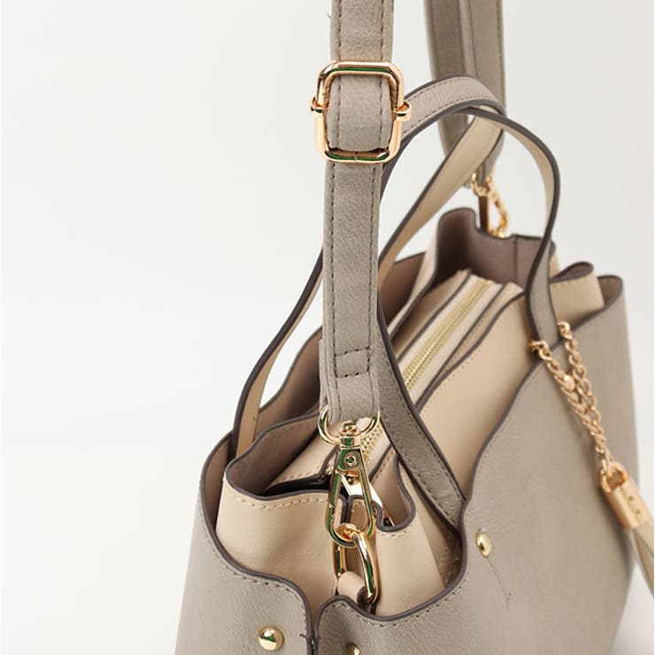 バイカラービズ ２Wayバッグ | BACKYARD FAMILY | 詳細画像13 