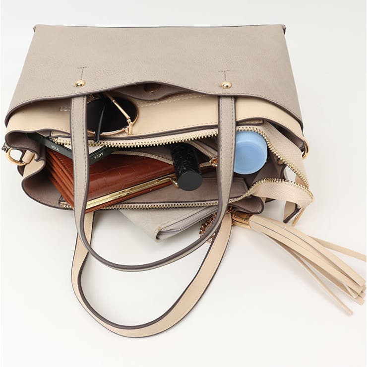 バイカラービズ ２Wayバッグ | BACKYARD FAMILY | 詳細画像14 