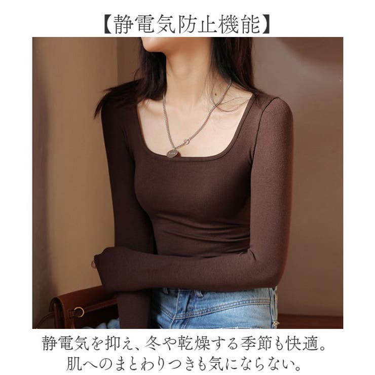 カットソー トップス 長袖 | BACKYARD FAMILY | 詳細画像4 