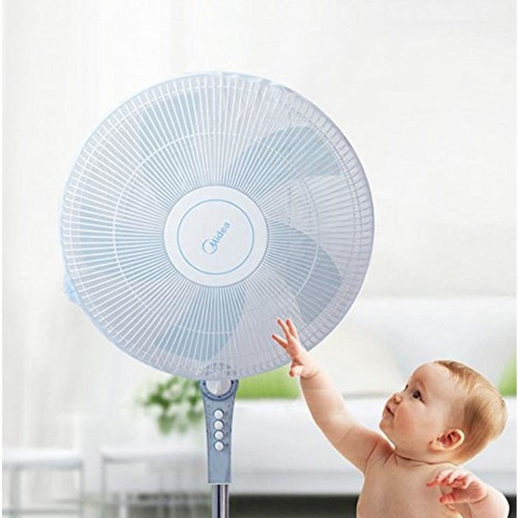扇風機カバー セーフティーネット 指はさみ防止30～40cm | BACKYARD FAMILY | 詳細画像2 