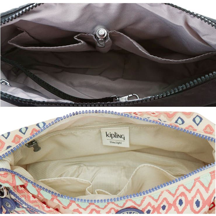 kipling キプリング IZELLAH ショルダーバッグ キーフック付[品番 