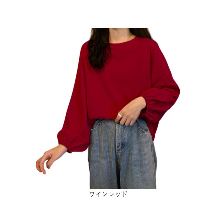 シンプルカットソー トップス ドロップショルダー | BACKYARD FAMILY | 詳細画像16 