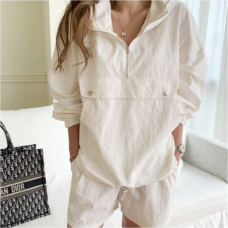 ウィンドブレーカー風セットアップ スポーティ | BACKYARD FAMILY | 詳細画像10 