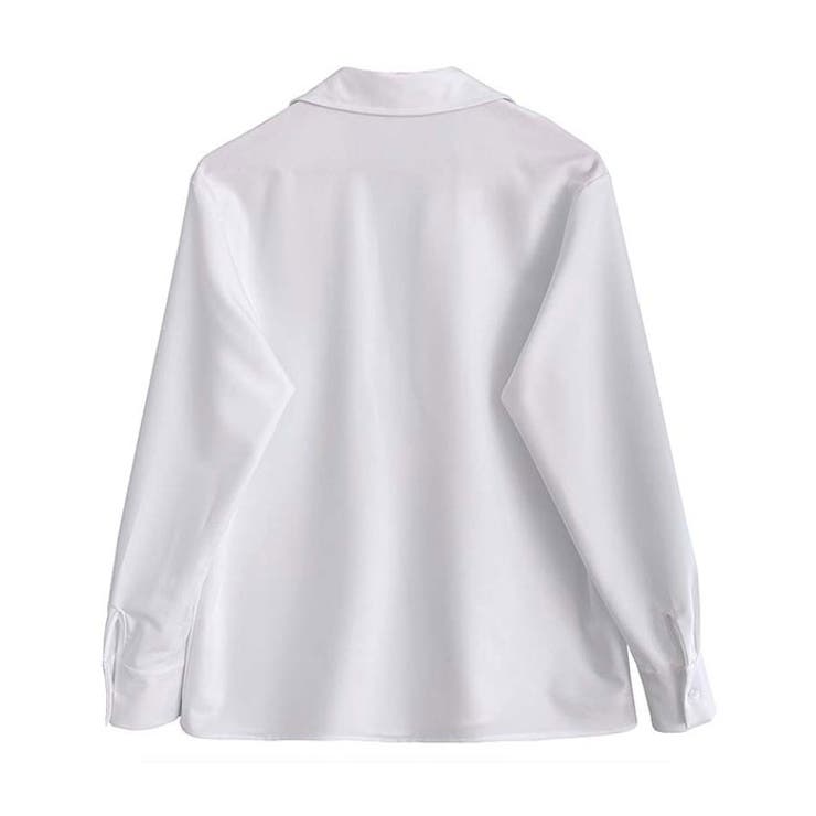 スキッパーブラウス トップス オフィスカジュアル | BACKYARD FAMILY | 詳細画像16 