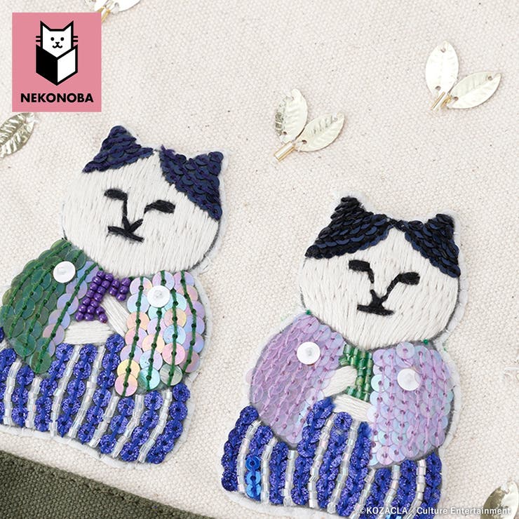 NEKONOBA tamao×KOZACLA 刺繍ランチミニトート | BACKYARD FAMILY | 詳細画像4 