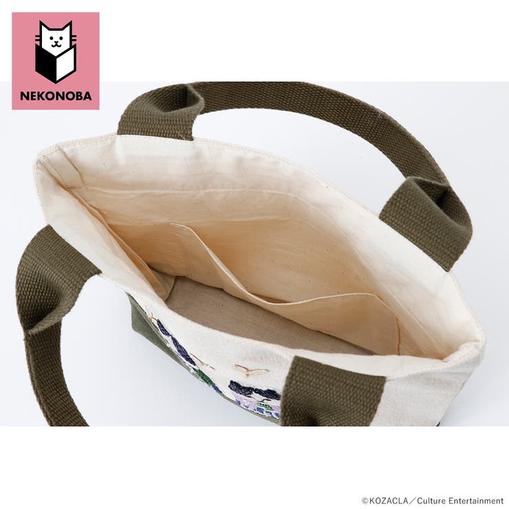 NEKONOBA tamao×KOZACLA 刺繍ランチミニトート | BACKYARD FAMILY | 詳細画像5 
