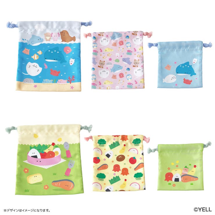 つぶらな瞳の仲間達 巾着セット | BACKYARD FAMILY | 詳細画像10 