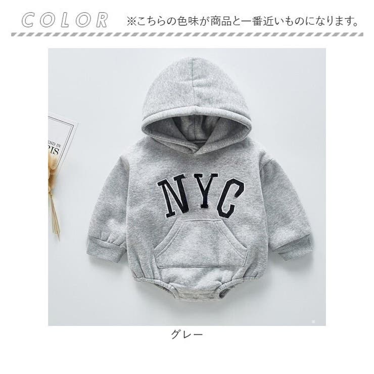 キッズ ベビー服 ロンパース 薄手 フード付き | BACKYARD FAMILY | 詳細画像15 