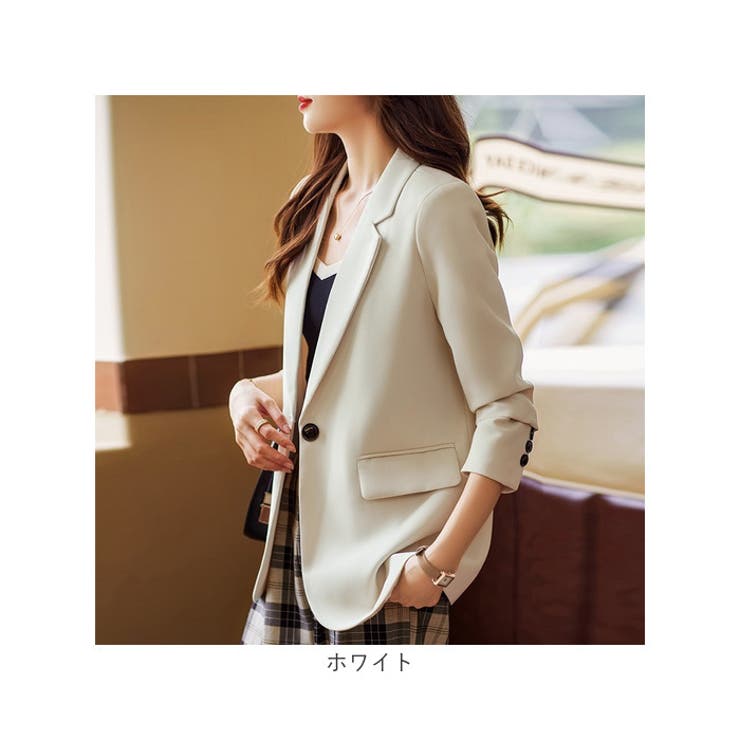 テーラードジャケット レディース ジャケット フォーマル 長袖 | BACKYARD FAMILY | 詳細画像20 