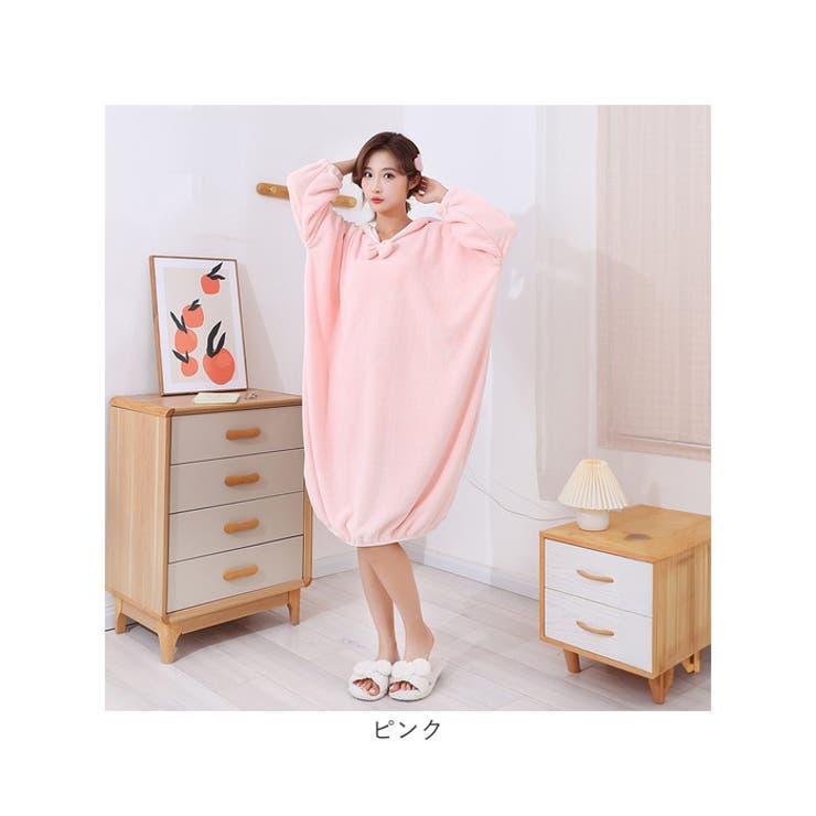 バスタオル リボン フレンチスリーブ プルオーバー 長袖 | BACKYARD FAMILY | 詳細画像17 