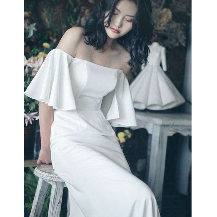 ウェディングドレス フレア袖 マーメイド | BACKYARD FAMILY | 詳細画像12 