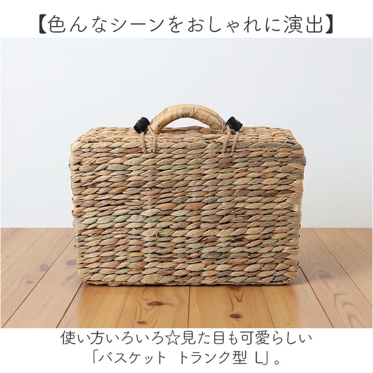 バスケット トランク型 L[品番：BCYW0038736]｜BACKYARD FAMILY