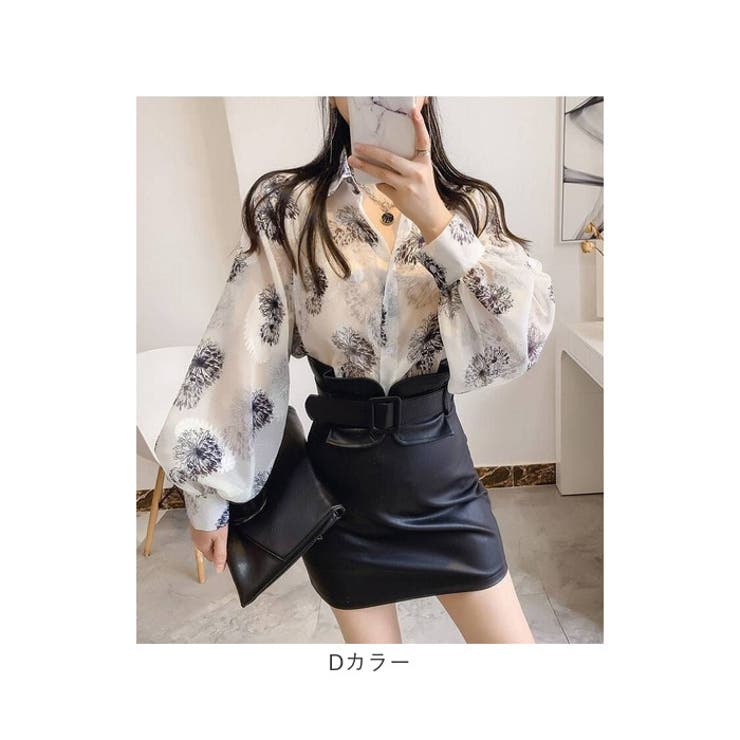 シャツブラウス トップス フラワーデザイン | BACKYARD FAMILY | 詳細画像14 