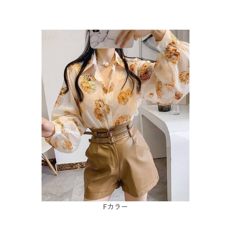 シャツブラウス トップス フラワーデザイン | BACKYARD FAMILY | 詳細画像16 